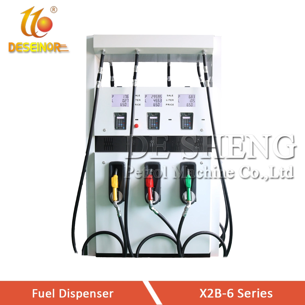 Six Nozzle Fuel Dispenser with Large Flow Rate