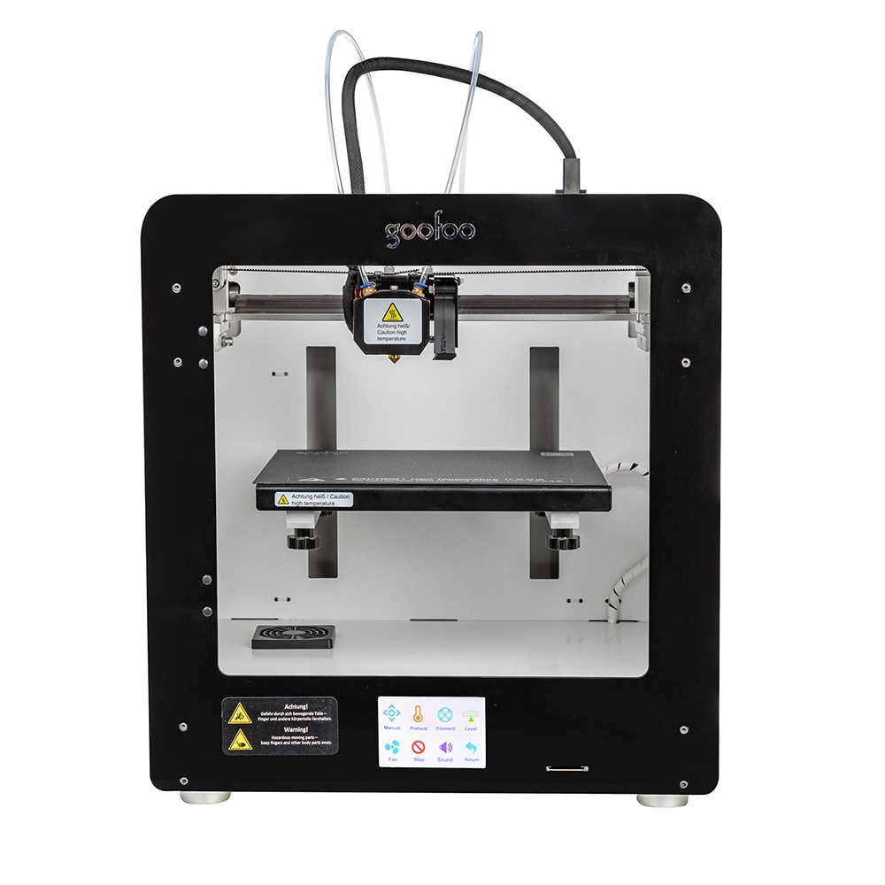 Multi Color 3D Printer with 1.75mm PLA Filament for 3D Printing Machine