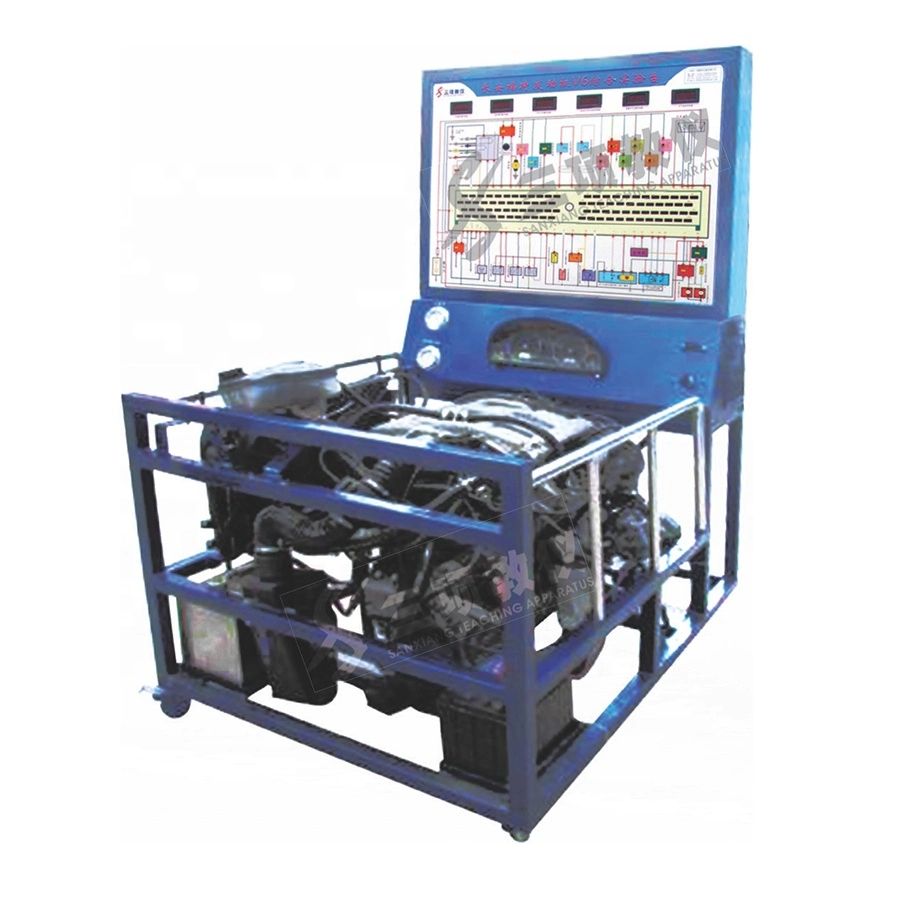 Santana Automotive Training Equipment Ajr Electronically Controlled Engine Test Bench Educational Equipment