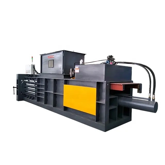 Full Automatic Hydraulic Waste Paper Books Magazines Carton Trims Baler Machine