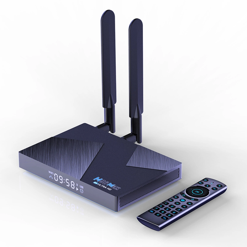 H96 الحد الأقصى V58 2022 اشتراك جديد في IPTV H96 الحد الأقصى V58 Rk3588 Android 12 TV Box DDR4 4G/32G Dual Quad Core صندوق قمة مجموعة WiFi 1000 م/شبكة LAN 8 جم/64G