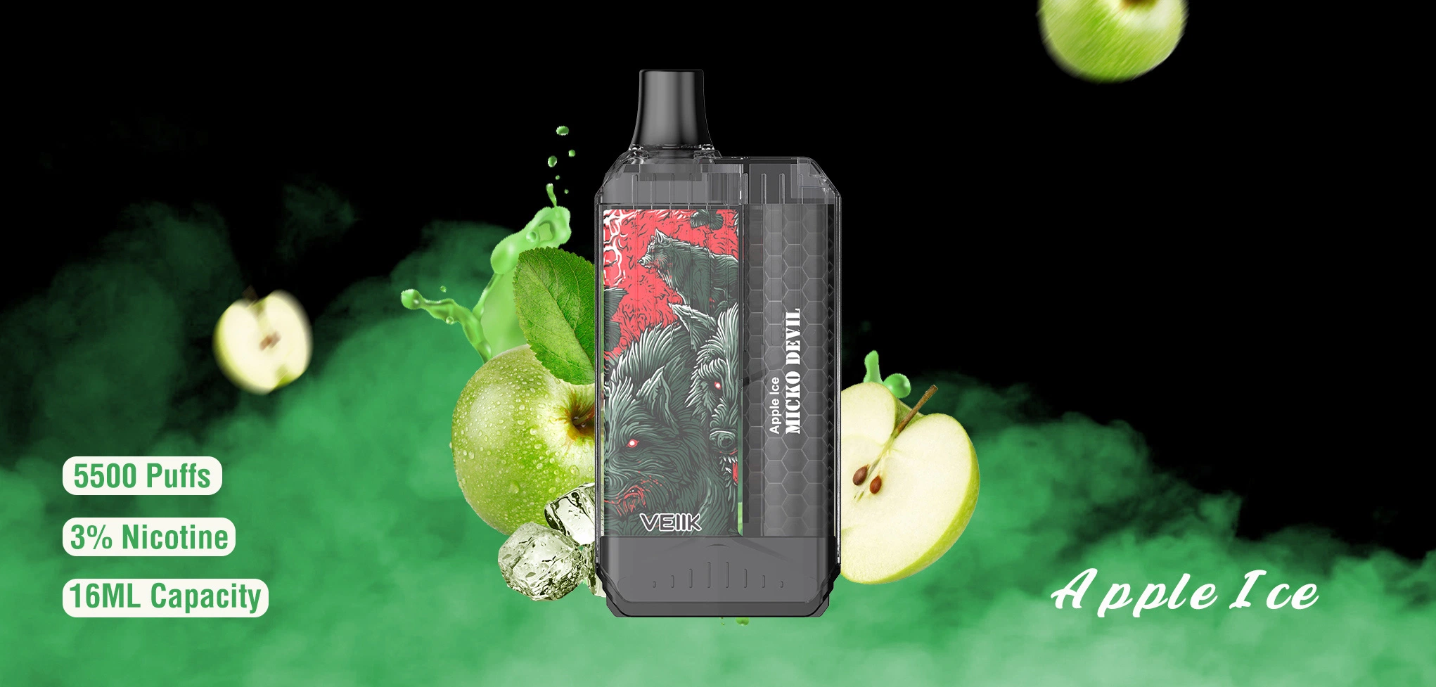 Veiik Micko Devil Vente en gros OEM jetable Vape Pen Devil 5500 Bouffées