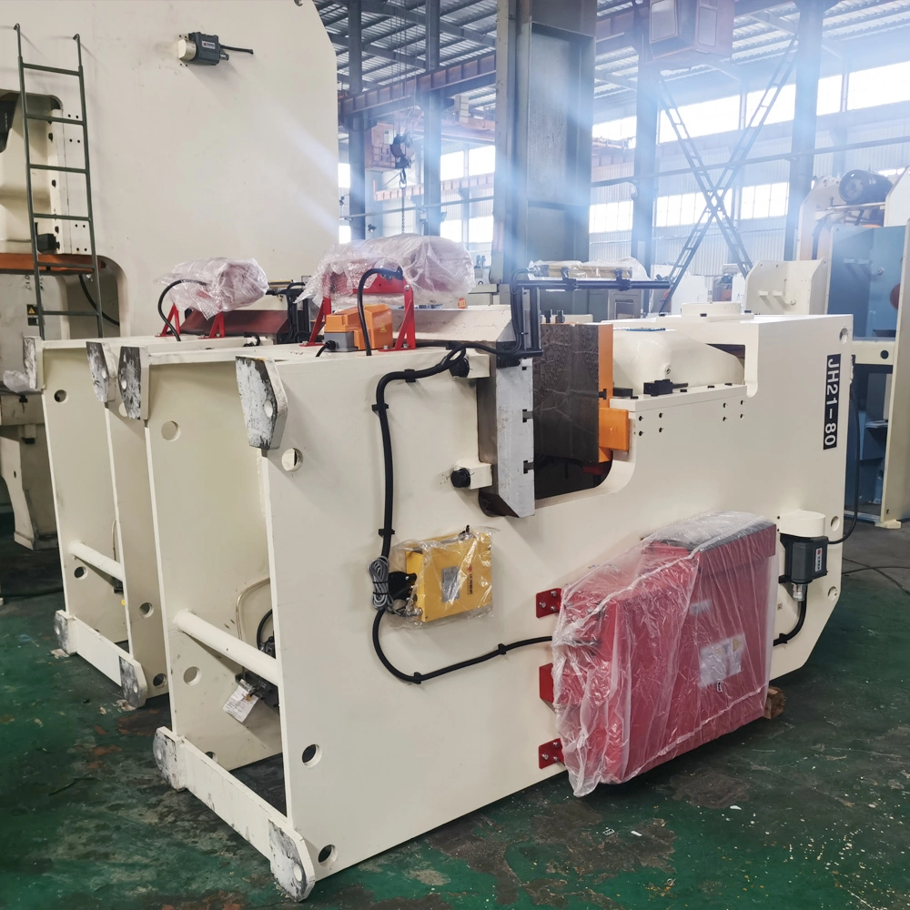 Stock 200ton H Frame Single Point Crank Pneumatic PLC Punching Power Press Machine with Light Curtain