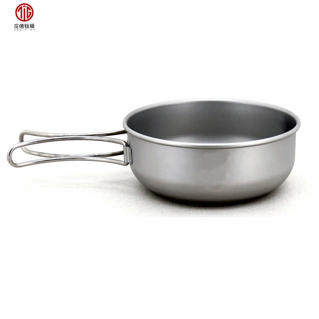 Fábrica de China buena calidad titanio puro Camping Cocina utensilios de cocina