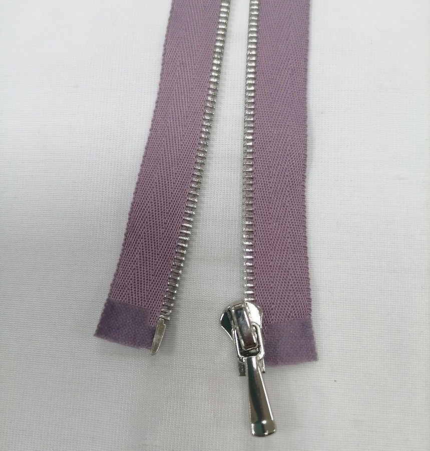 1# Rr European Teeth Metal Zipper Open End with Auto Lock Slider