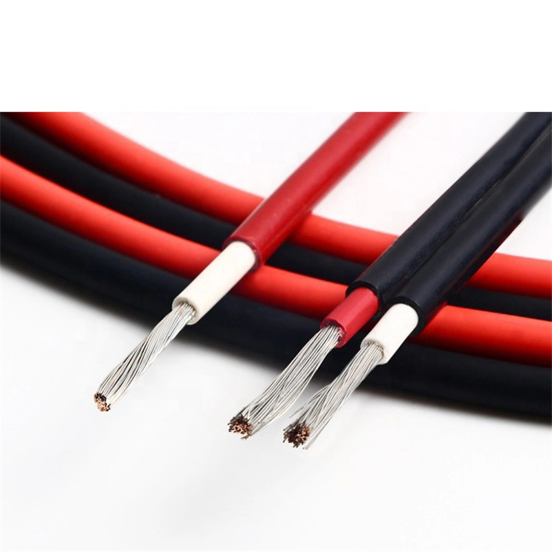 PV1-F 6mm XLPE Insulated Solar Wire Tinned Copper Core Cable DC Photovoltaic Cable Wire