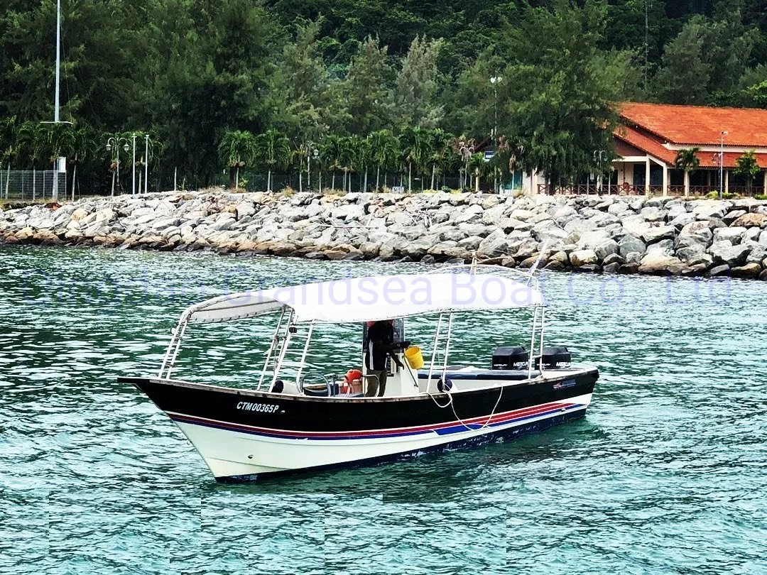 El chino 23FT GRP FRP pesca en barco a motor YAMAHA a la venta Panamá