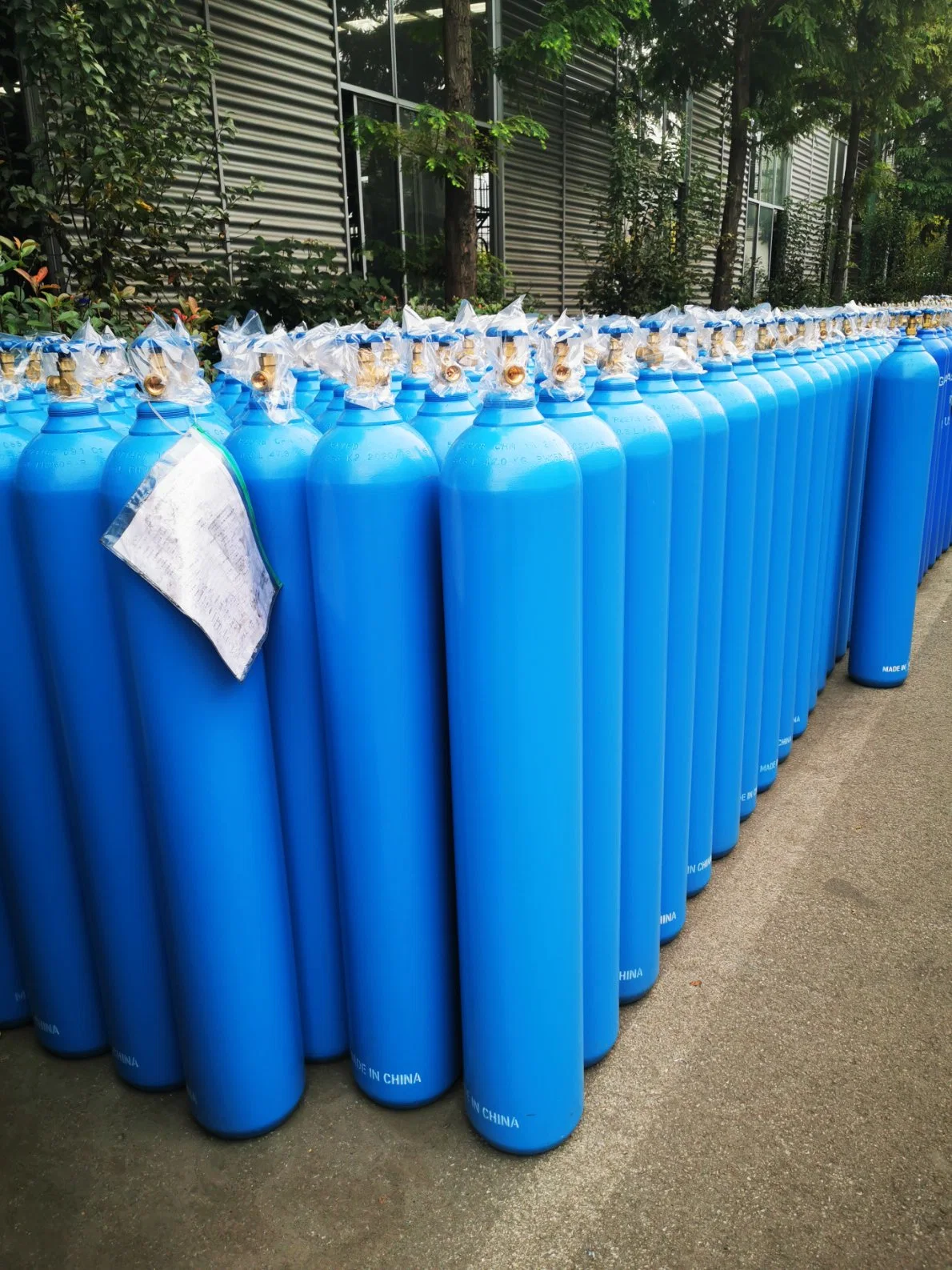 47L Seamless Steel Industrial and Medical Oxygen Gas Cylinder with TUV Test Report