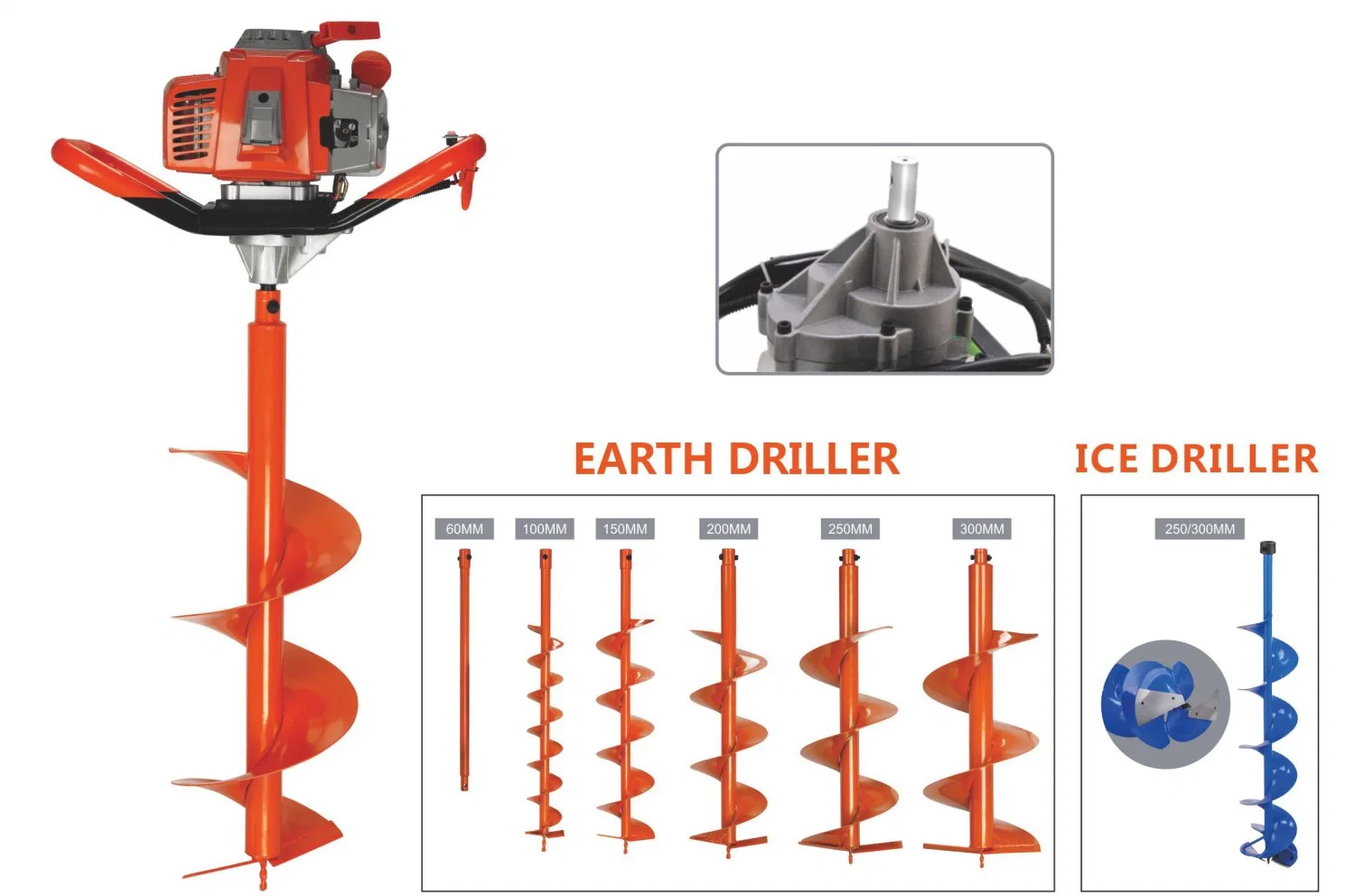 52cc Gasoline Power Tools Angle Grinder (TT-GD520-2)