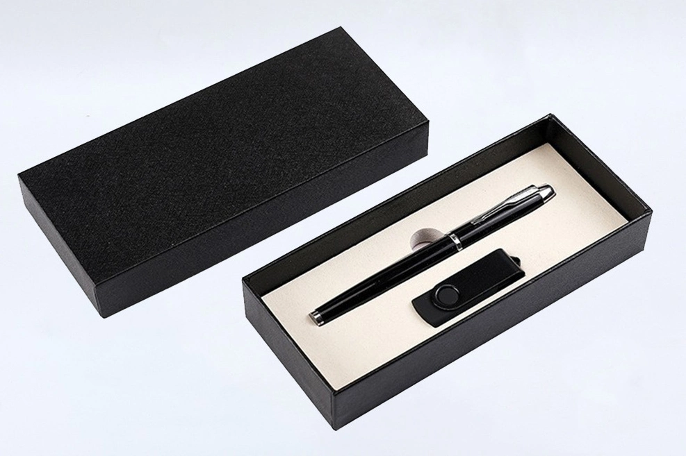 USB Flash Stick Ball Point Pen Gift Set with High quality/High cost performance  Box