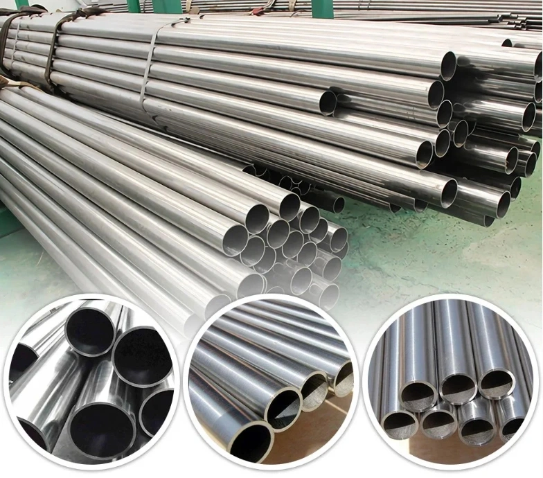 Factory Price Polished 430 Stainless Steel Round Pipe for Decoration