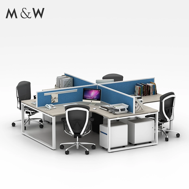 Bench Desk Industry Modern Set Table Small Work Station Office Furniture Commercial Building Metal School Office Furniture