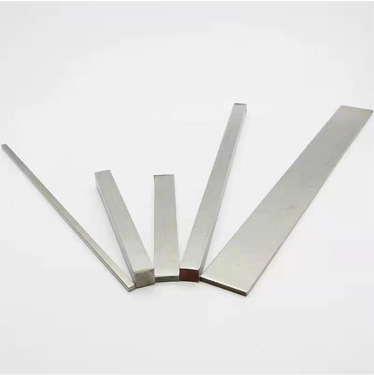 Factory Direct Supply 347H Stainless Steel Flat Steel Acid White Solid Solution Annealing Tensile Strength Bright Flat Steel