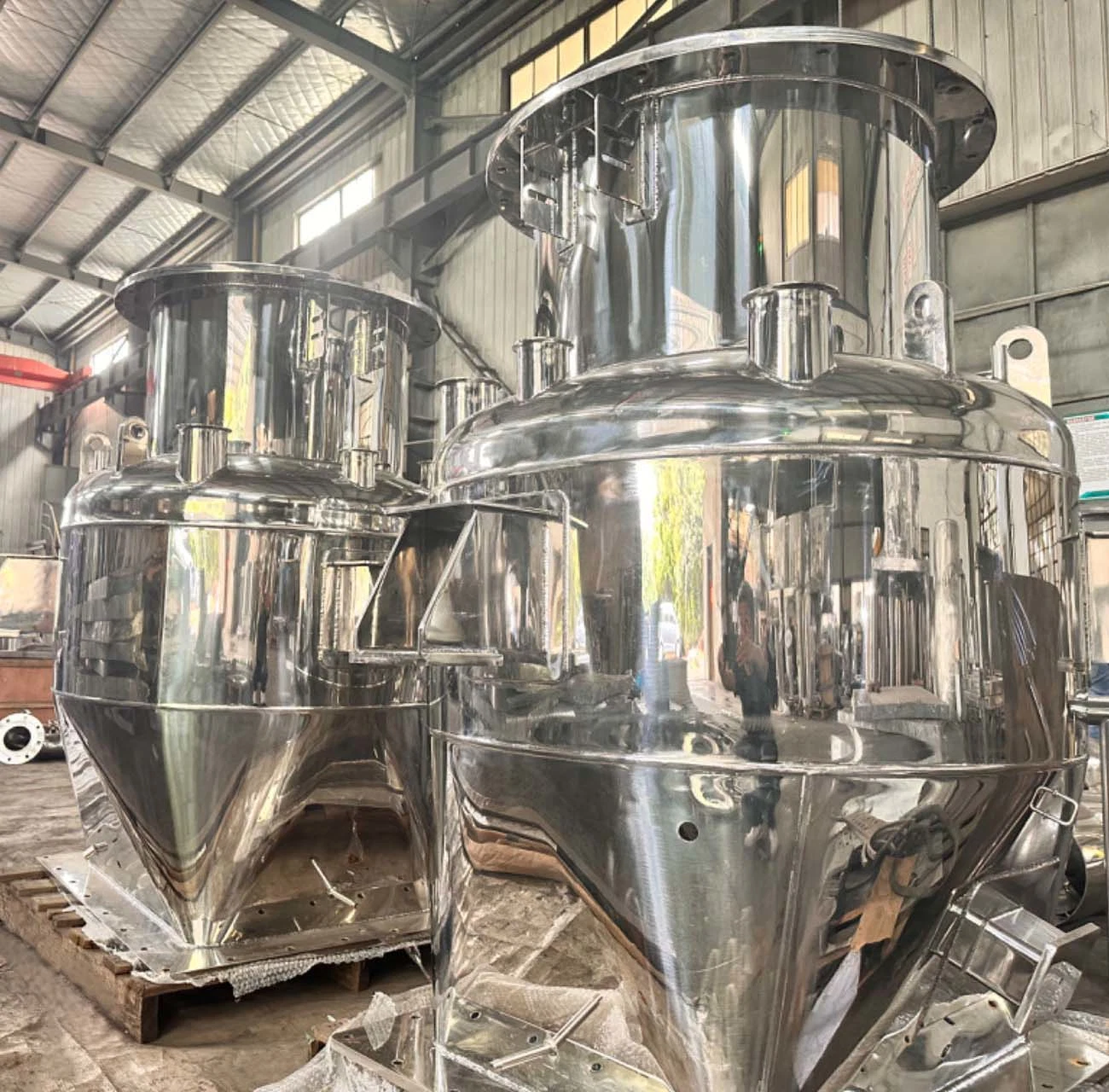 Stainless Steel Insulated Cooling and Preservation Tanks