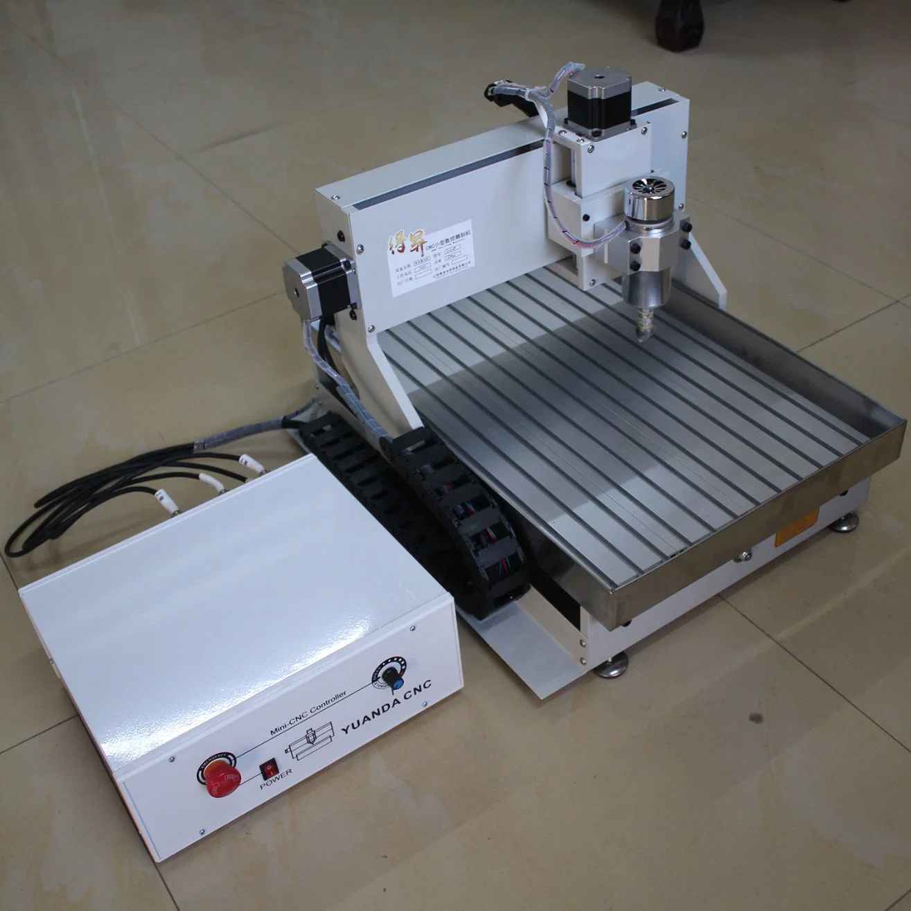 Mini Four Axis CNC Router Cutting Woodworking PVC Engraving Machine