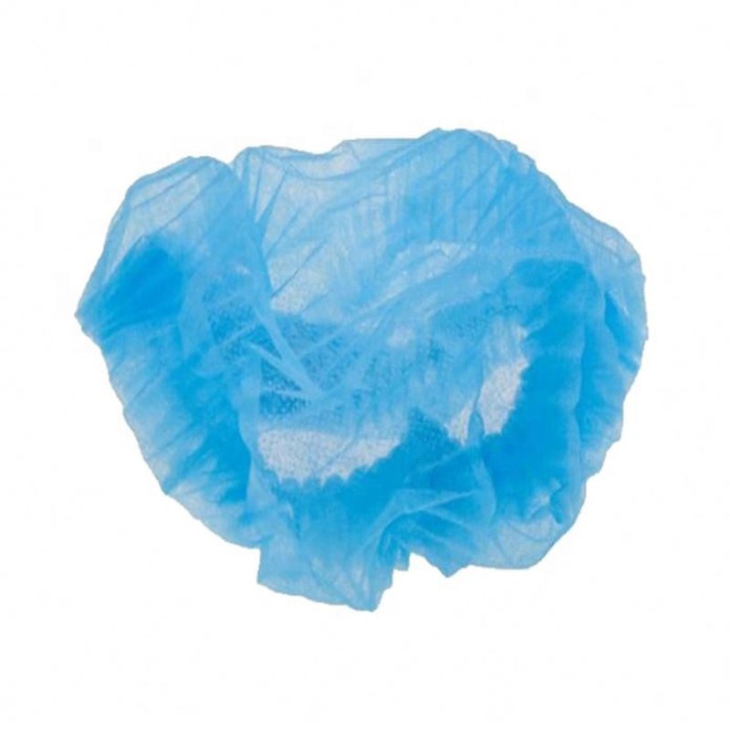 CE Non-Woven Hair Shower Anti-Dust Shoe Disposable Pleated Cover Clip Cap