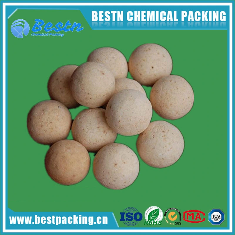 High Stregth Alumina Refractory Ball 60mm Heat Storage Ceramic Ball