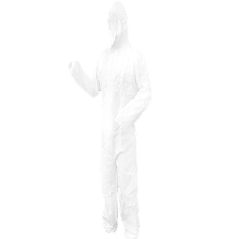 Nonwoven/PP/PE/Microporous Disposable Safety Work Wear Clothes Industrial Chemical Protective Clothing Coverall