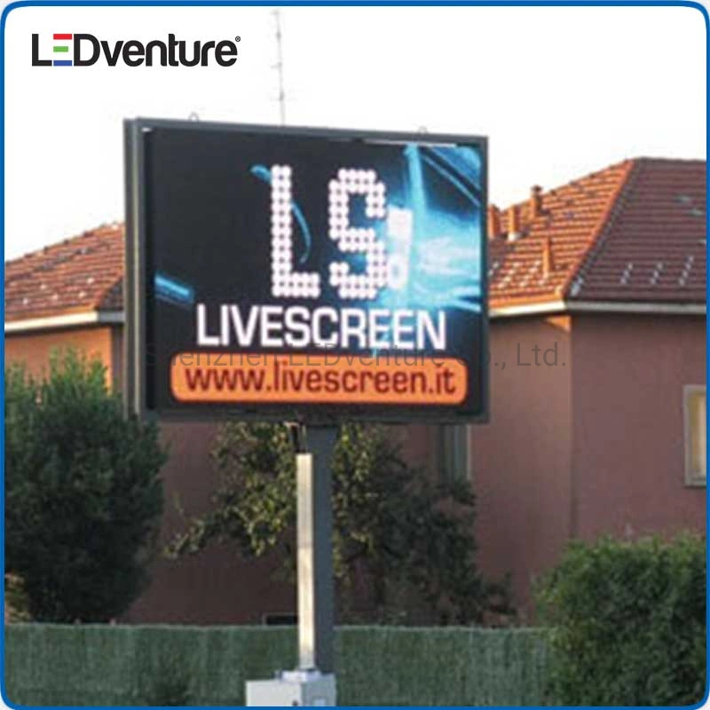 Full Color P6 Outdoor LED Elektronische Anzeigetafel Bildschirm Fenster