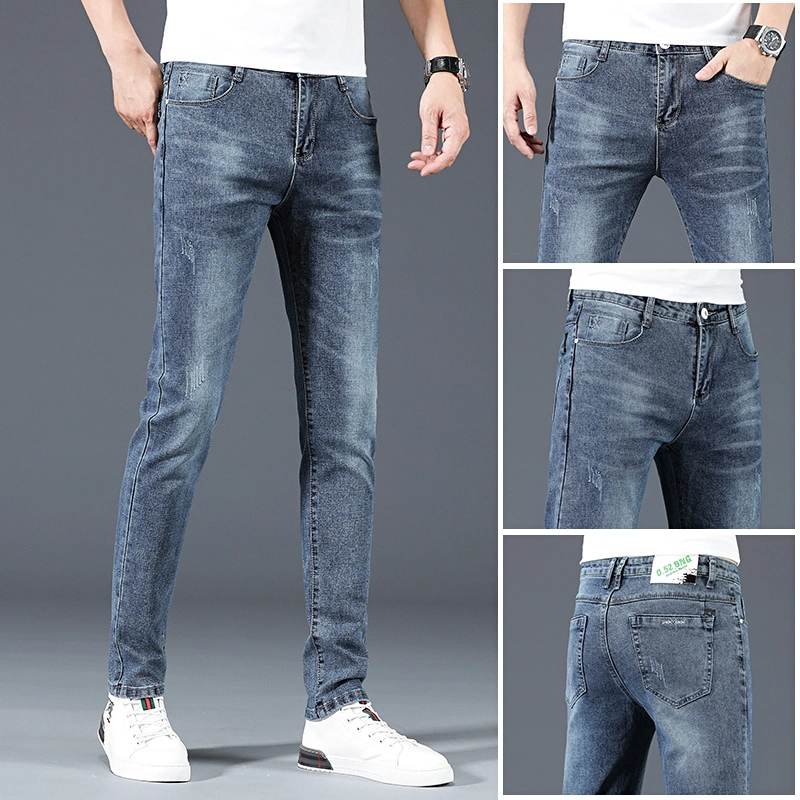 Custom Men Denim Jeans брюки модная джинсовая мода джинсы модная джинсовая мода Одежда
