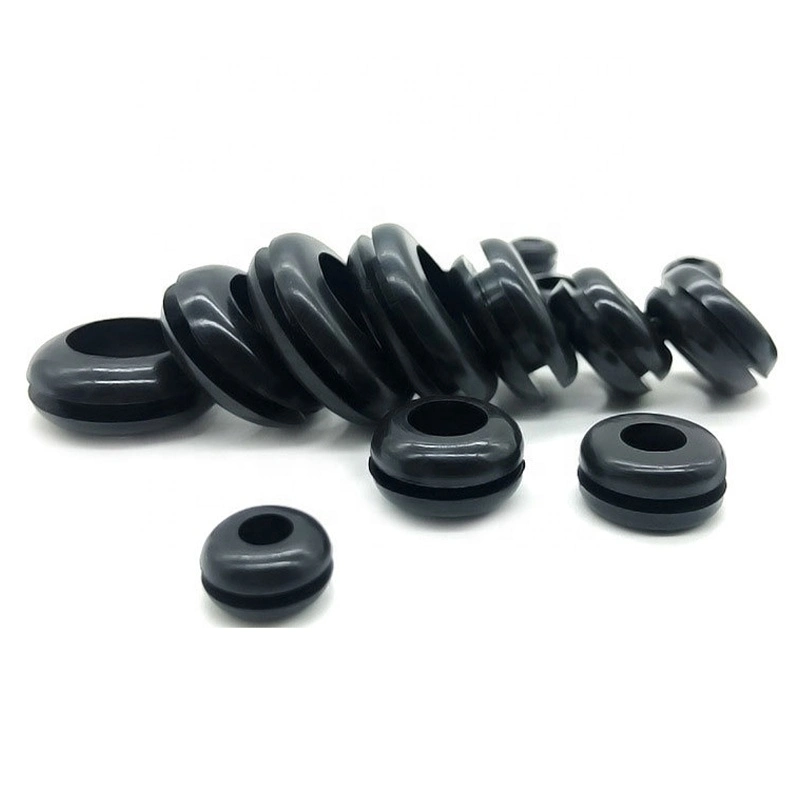 Custom Silicone/ NBR/ Kfm Waterproof Rubber Seal Parts Protective Coils Wire Sleeves