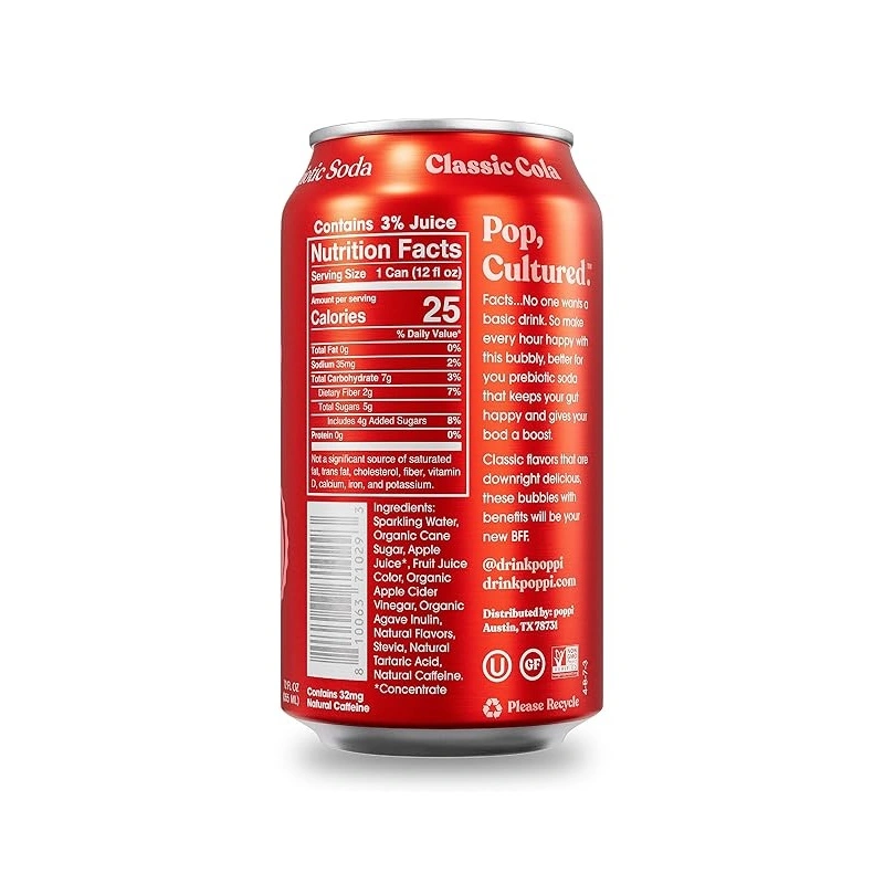 Kundenmarke Sparkling Wasser kohlensäurehaltige Soda Soft Drink 16oz OEM Kundenspezifischer Brand Hochwertige Getränke