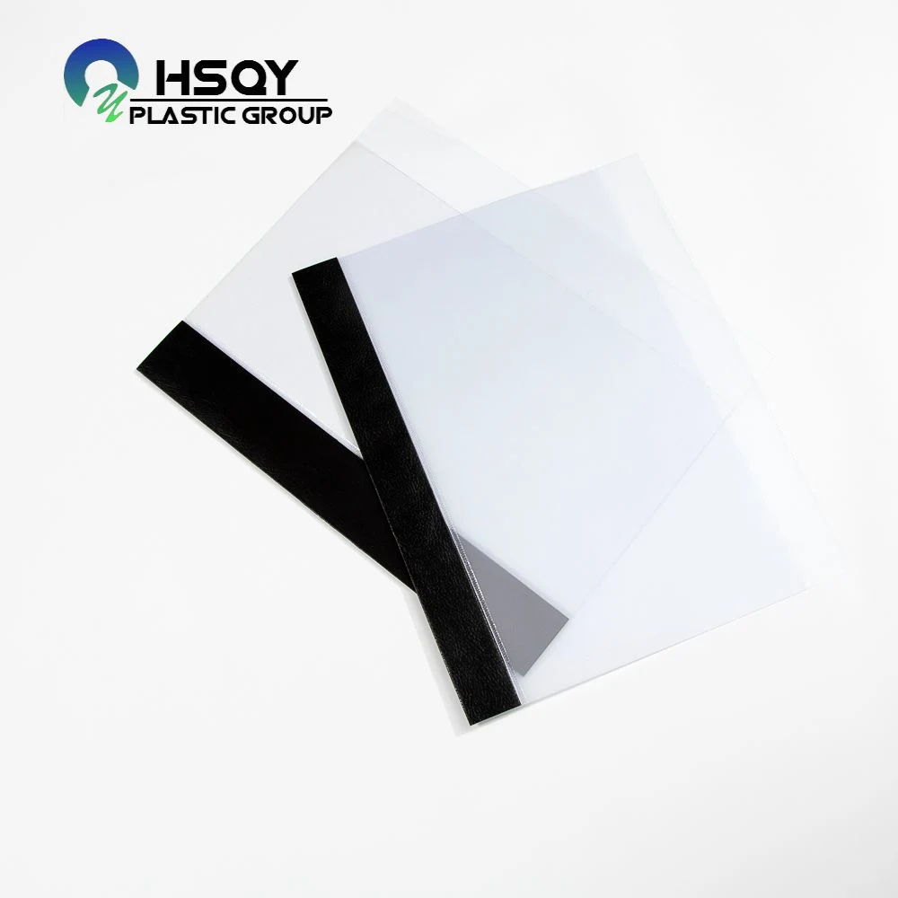 China Supplier A3 A4 Notebook Transparent Sheet Supplies PVC Sheet PVC Binding Cover