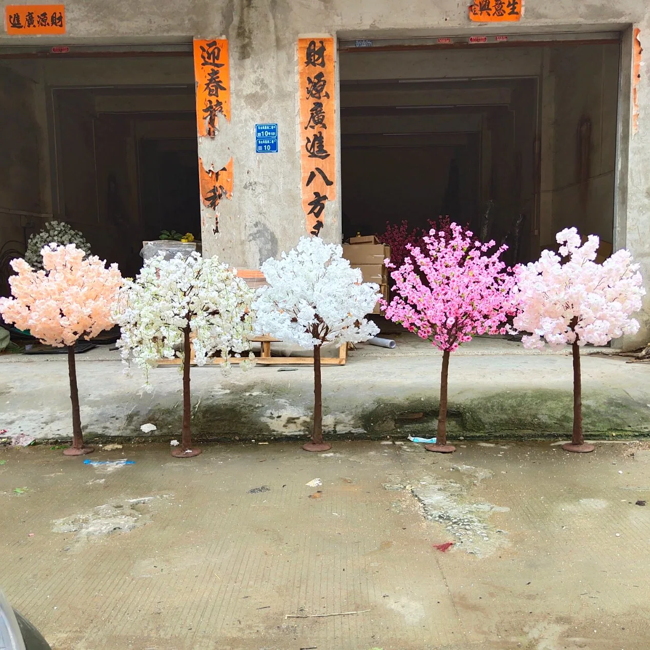 Factory Price Wedding Decoration Flower Table Centerpiece Tree Artificial Cherry Blossom Tree Decor