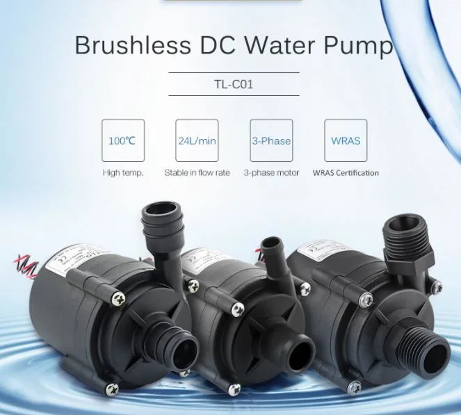 Topsflo High-End Brushless DC Zentrifugalpumpe, Kühlkreislaufpumpe DC Wasserpumpe Hersteller