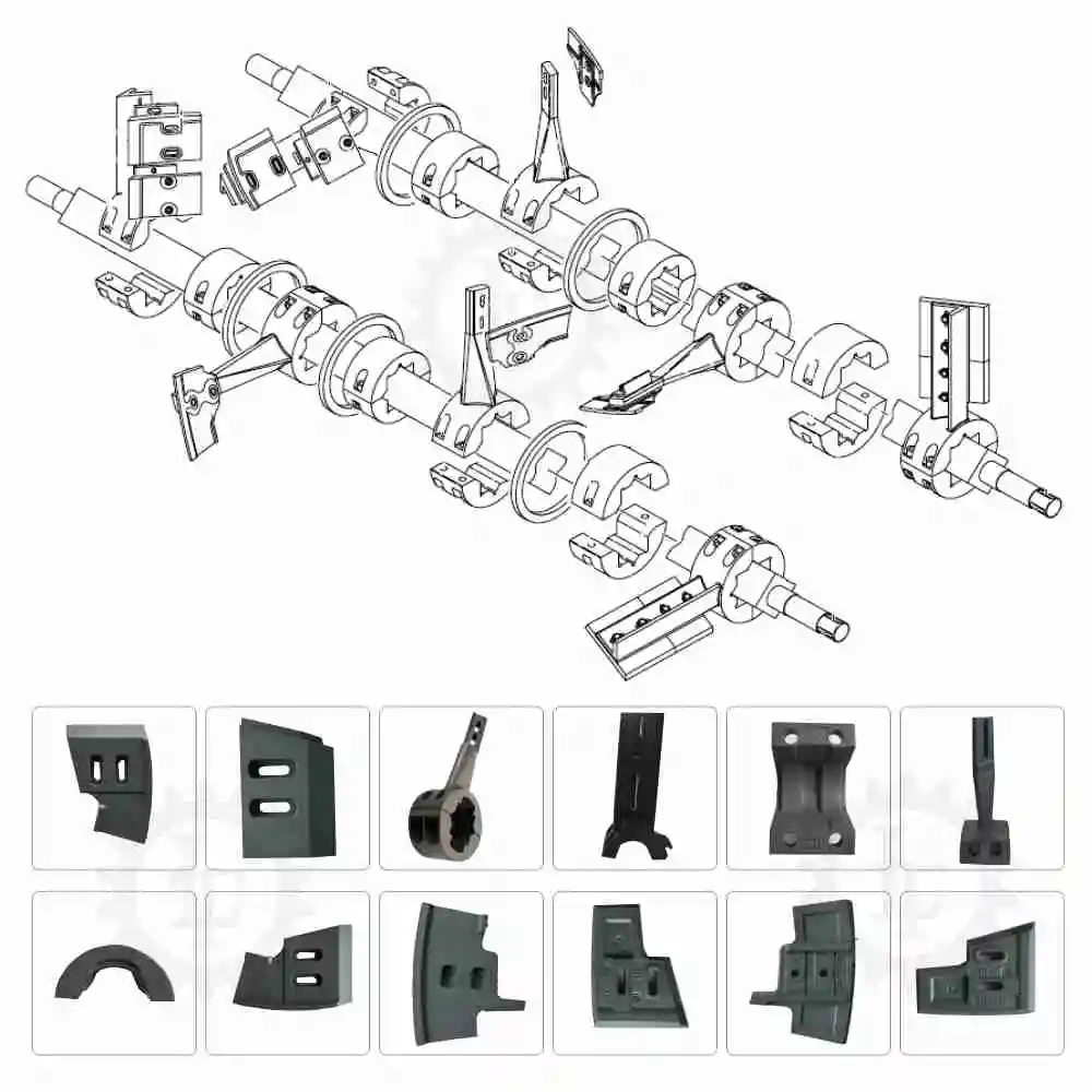 Concrete Mixer Spare Parts for Sicoma Zoomlion Sani Liebher