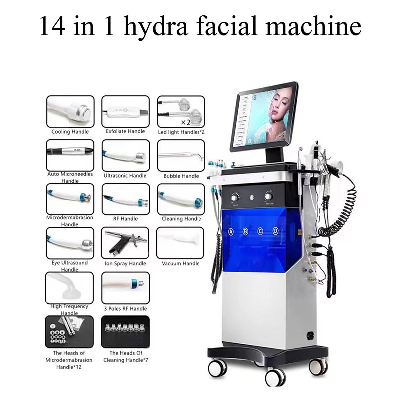 Microdermoabrasão Oxygen Jet Peel Skin Beauty Machine