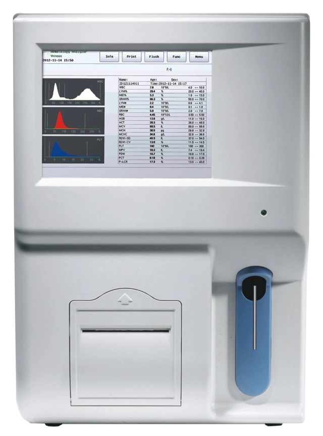 Hc-B002 de calidad superior a los fabricantes de células de sangre analizador CONTADOR contador de la célula de sangre /Precio/Auto Analizador de Hematología la máquina