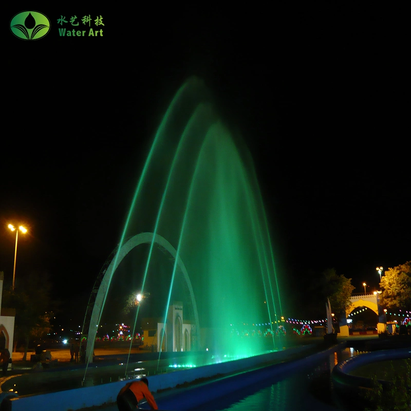 Diseño libre de la película de cortina de agua El agua fuente de la pantalla de proyección de la pantalla de agua