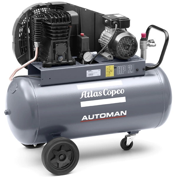 Automaticamente 10 Bar 32,8 cfm 50Hz e 60Hz isento de óleo do compressor alternativo para a Atlas Copco Compressor de Ar