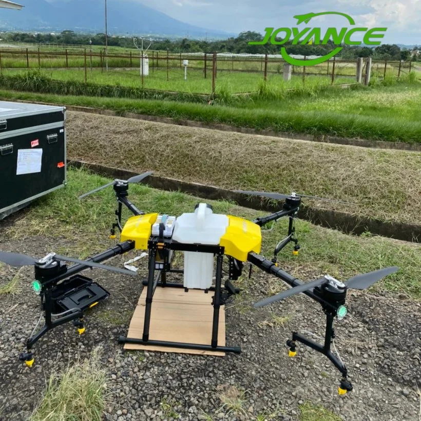 Plant Protection Agricultural Spraying Herbicides Crop Fumigation Sprayer Drone for Mud Fields