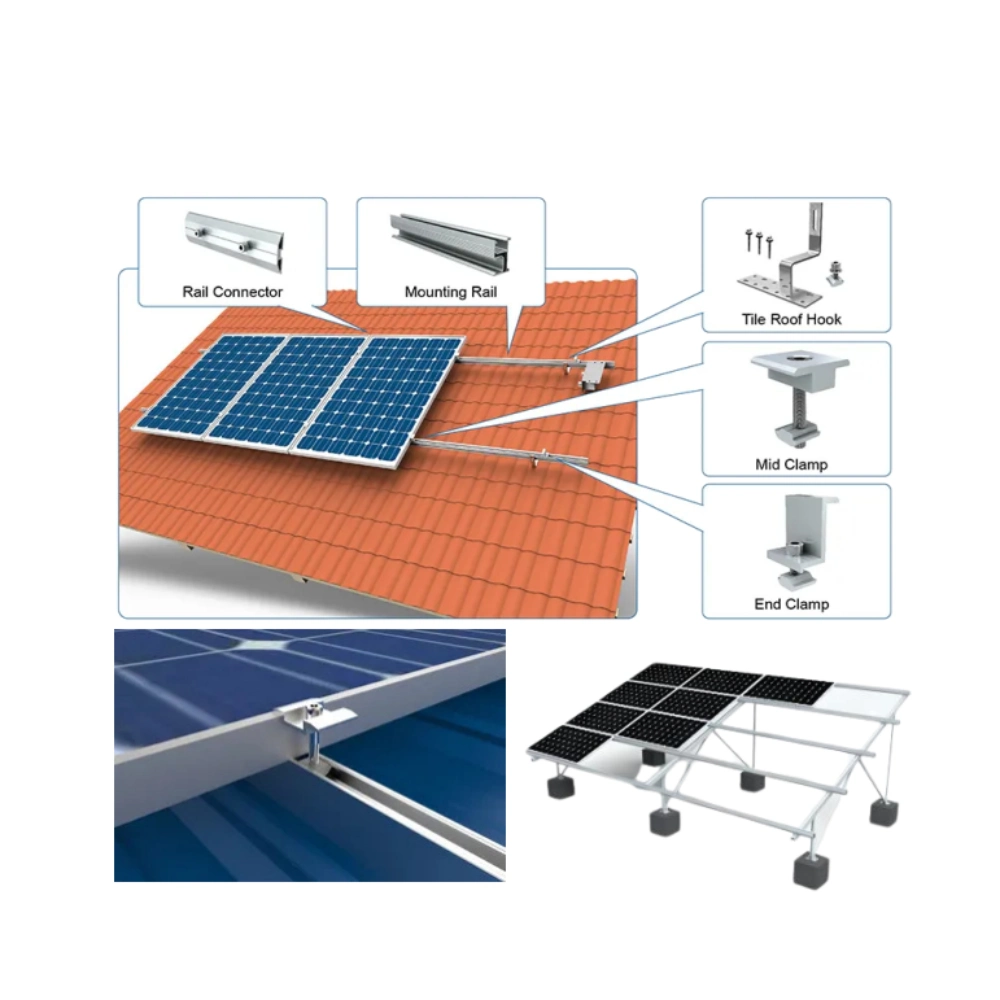 Completo Panelroof atados fuera de la red de iluminación Inicio Sistema de energía solar portátil