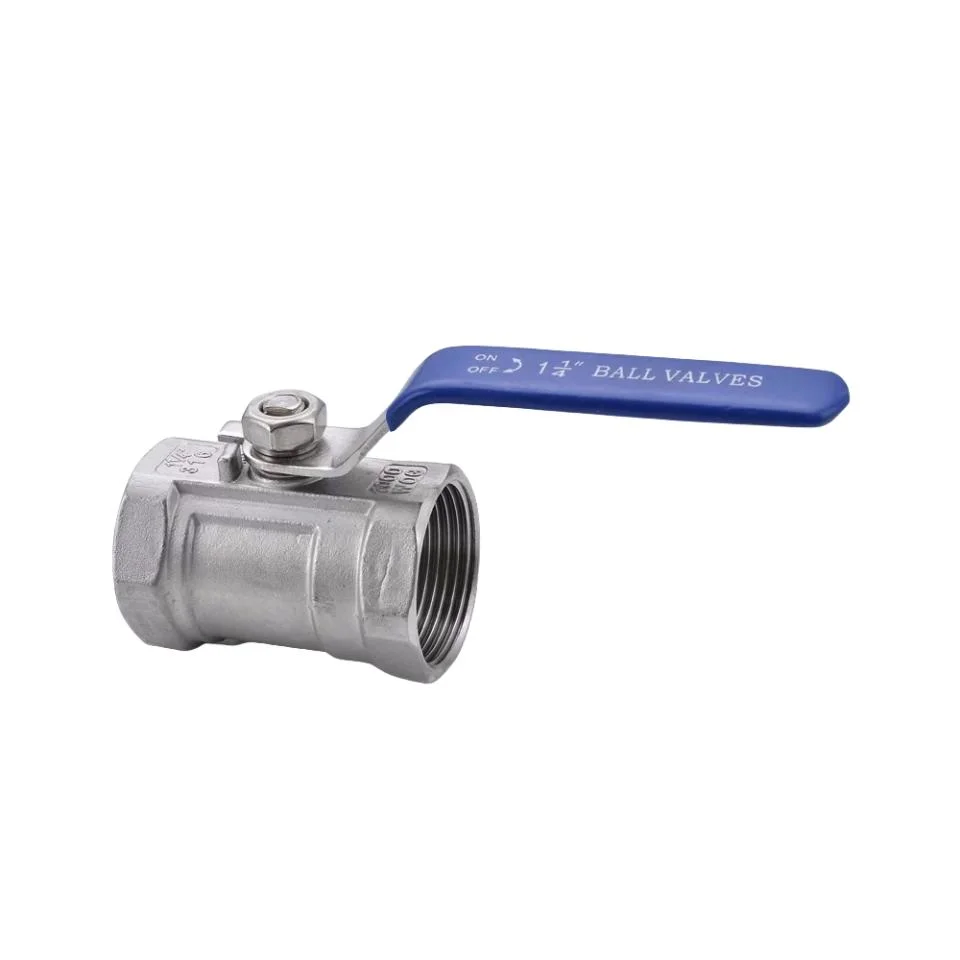 1000psi Investment Casting Stainless Steel 1PC Ball Valve