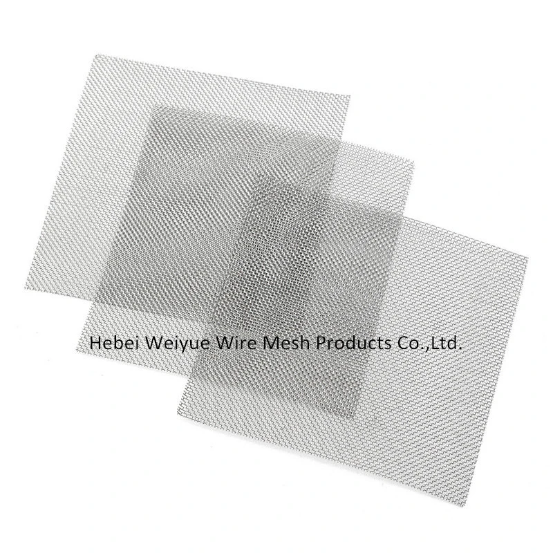 Ultra Fine 100 120 150 160 200 Micron Stainless Steel Metal Woven Screen Wire Mesh for Water Filtration