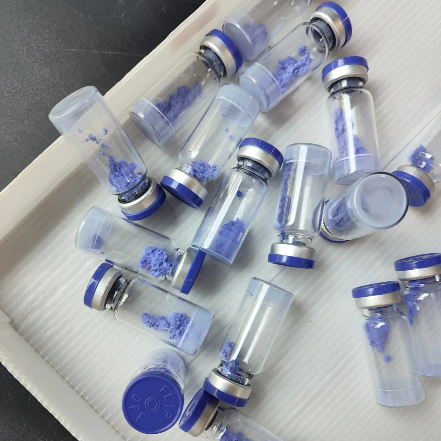 Cosmetic Peptide High Purity 99.8% Ghk-Cu Copper Peptide Ghk 100mg Vial