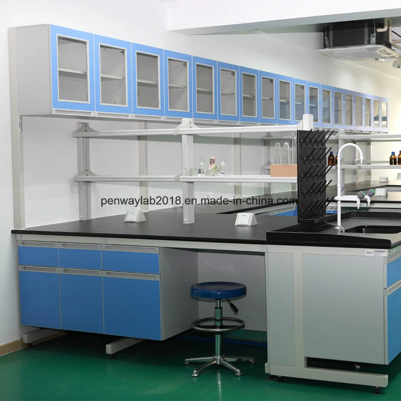 Corrosión ácida resina fenólica encimera de laboratorio utilizado en la Escuela de mobiliario de laboratorio