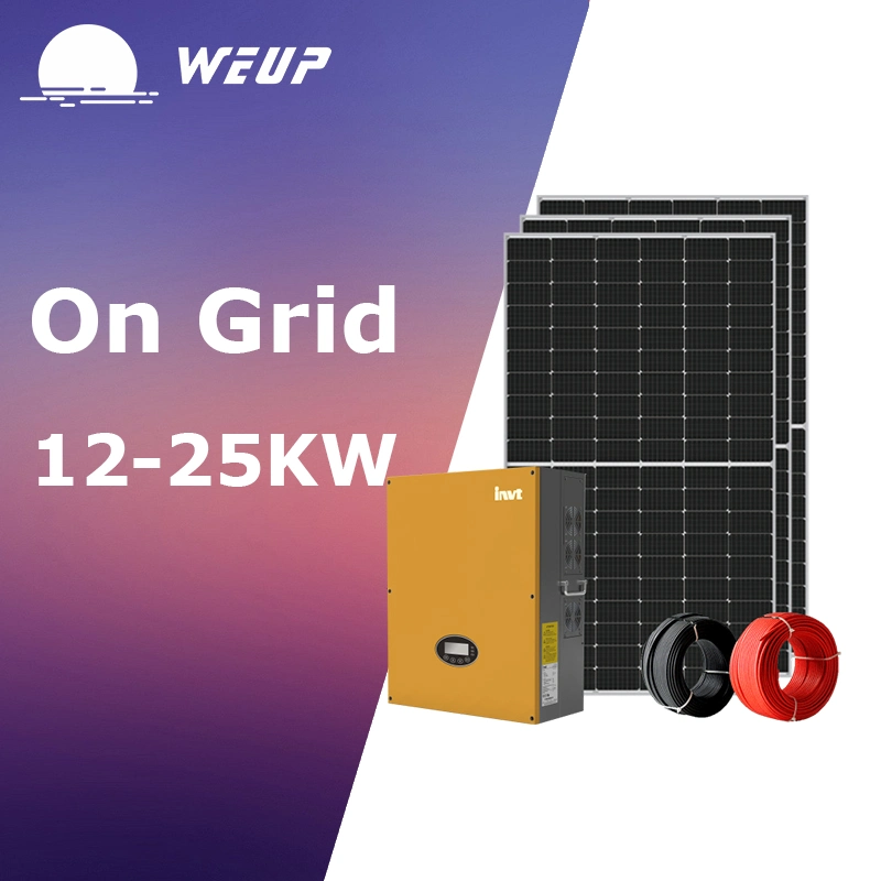 Portable Solar Panels 12kw 15kw 25kw on Grid Solar System