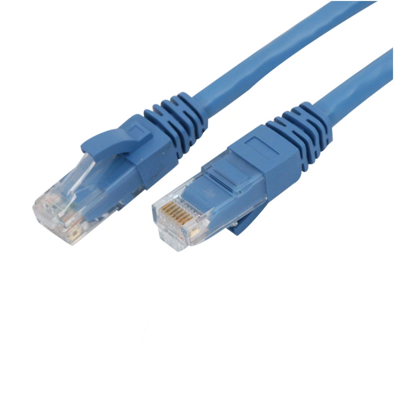 Trenzado CAT6 24AWG de cobre desnudo Ethernet UTP Cable Patch