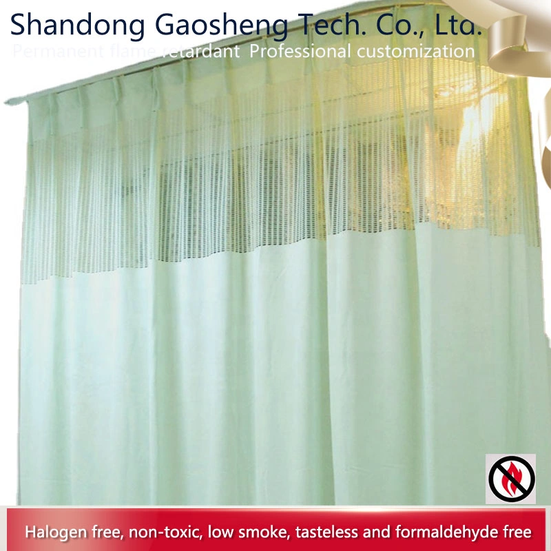 2021 New Style Nfpa 701 Fmvss302 Anti Bacteria and Waterproof Medical Cubicle Curtains Hospital Cortinas