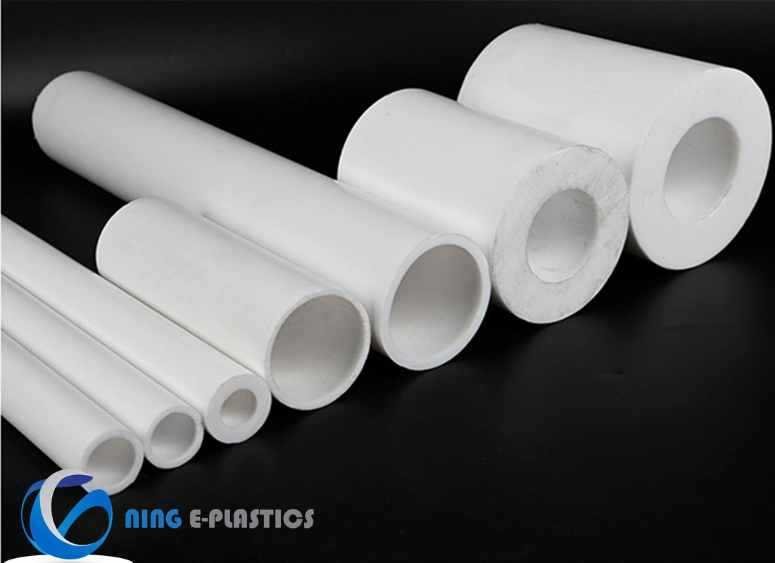 Glassfiber Te Flon Hollow Rods, PTFE Pipe, Plastic PTFE Tubes for Bushing