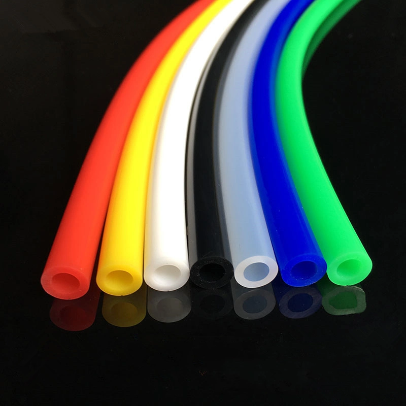 3*5mm Flexible Industrial and Food Grade Colorful Silicone Tube Rubber Pipe