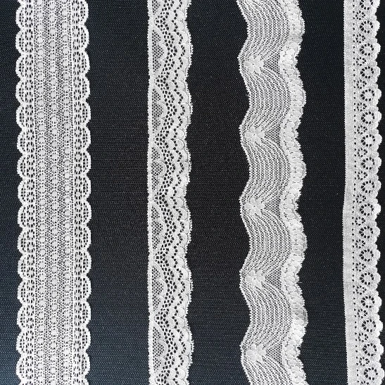 Good Quality Nice Design Elastic Lace Trim