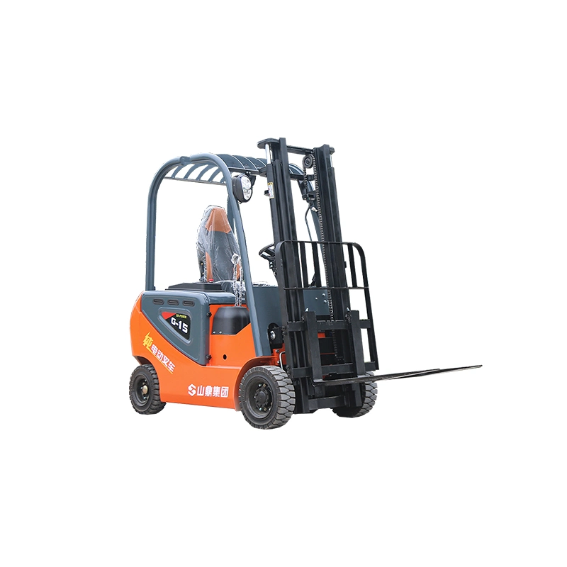 Shanding 1.5 Ton Mini Electric Pallet Forklift 4.5m 1500kg Compared to Toyota Hangcha Heli