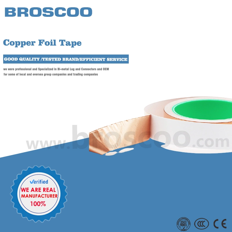 Copper Foil Tape (1/4inch X 30yards) with Conductive Adhesive for EMI Shielding, Stained Glass, Paper Circuits, Electrical Rep