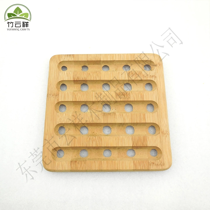 Practical and Beautiful Hollow Bamboo Coaster