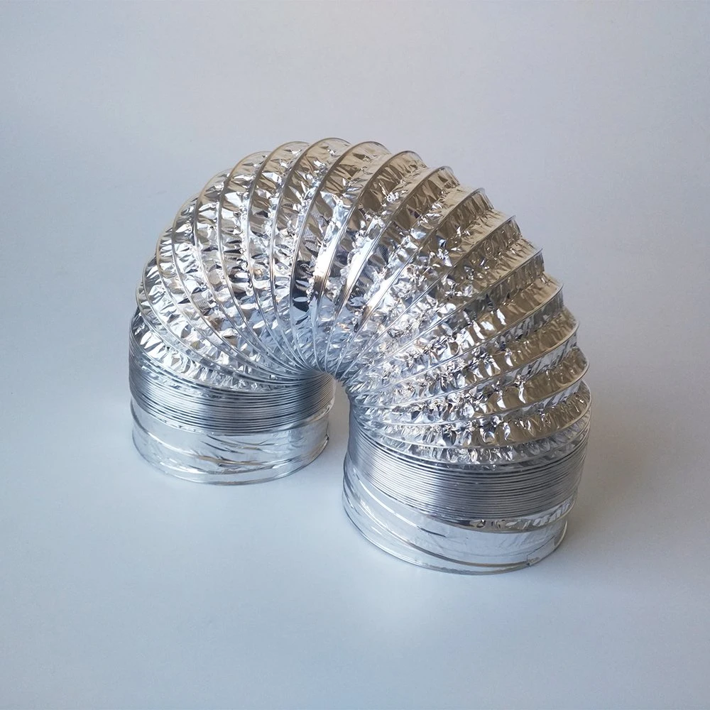 Kitchen Chimney Rangehood Duct Aluminum Foil Flexible Duct Dryer Vent Duct Hose for Air Conditioning Systems Parts